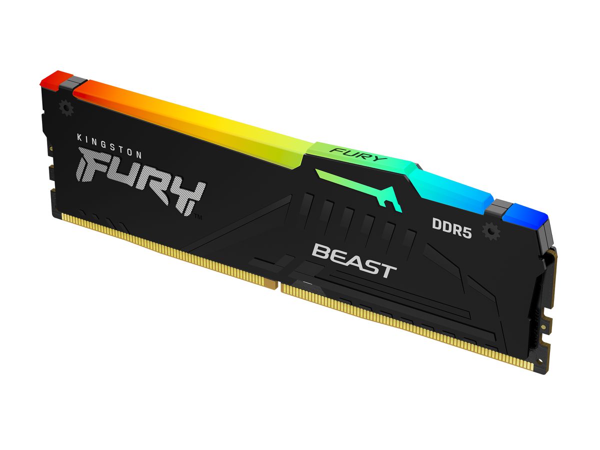Kingston Technology FURY Beast 32GB 5200MT/s DDR5 CL40 DIMM RGB