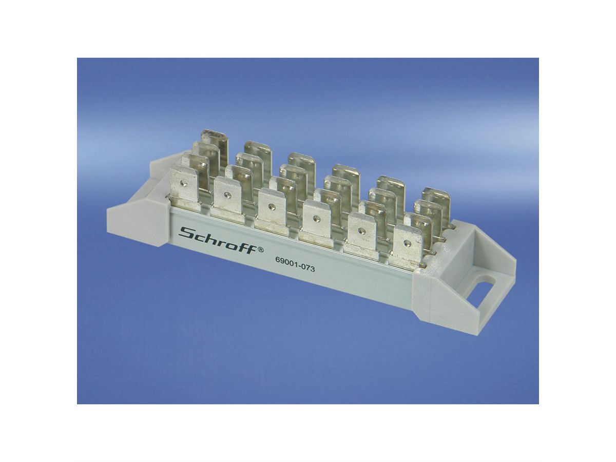 SCHROFF Busbar With FASTON Connections