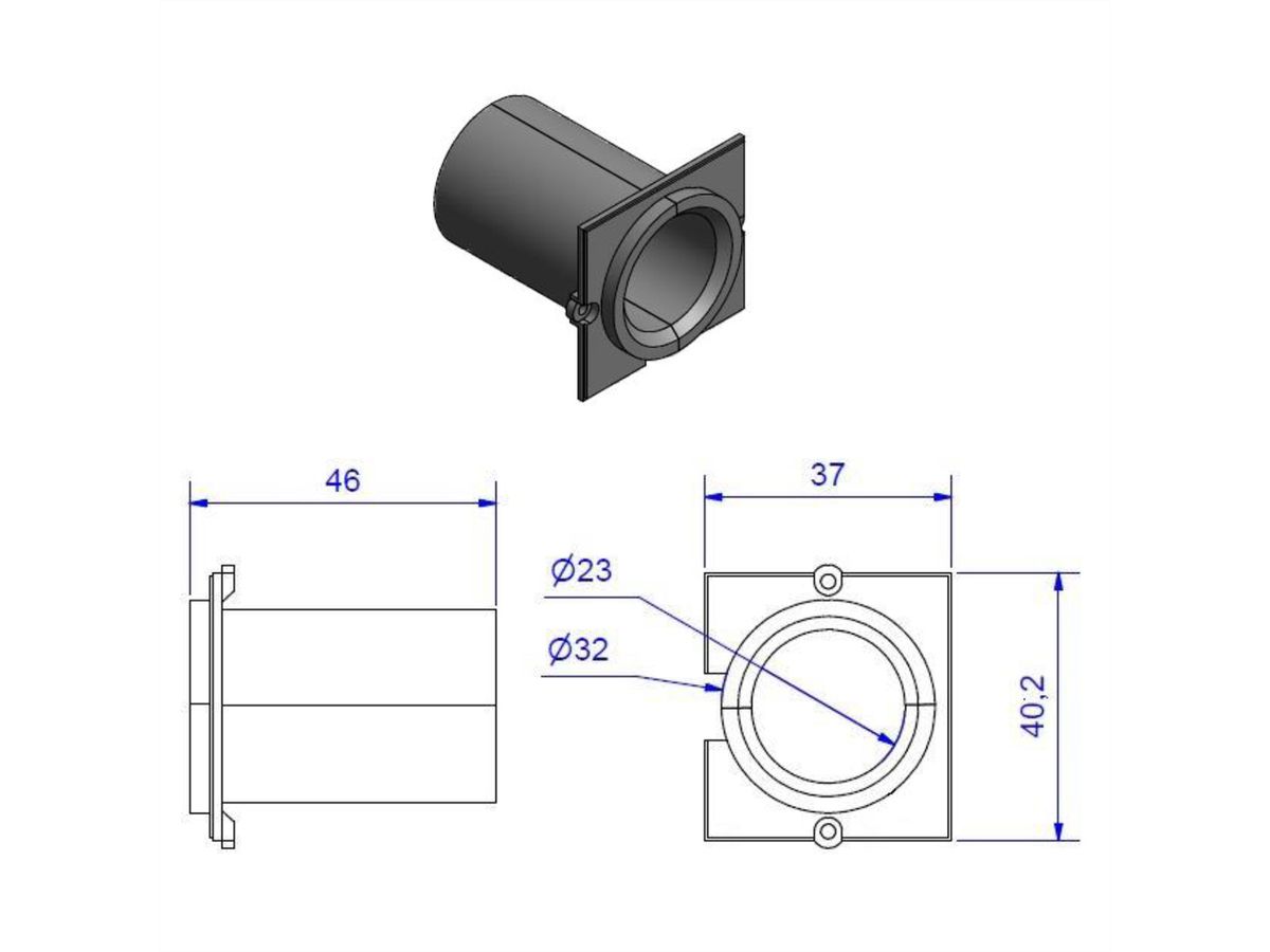 BACHMANN Custom module cable pipe VGA