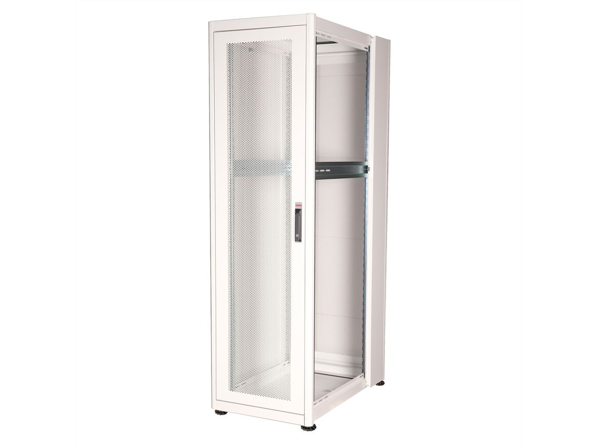 ROLINE 19-inch Server Cabinet Basic 42 U, 600x1000 WxD perforated grey