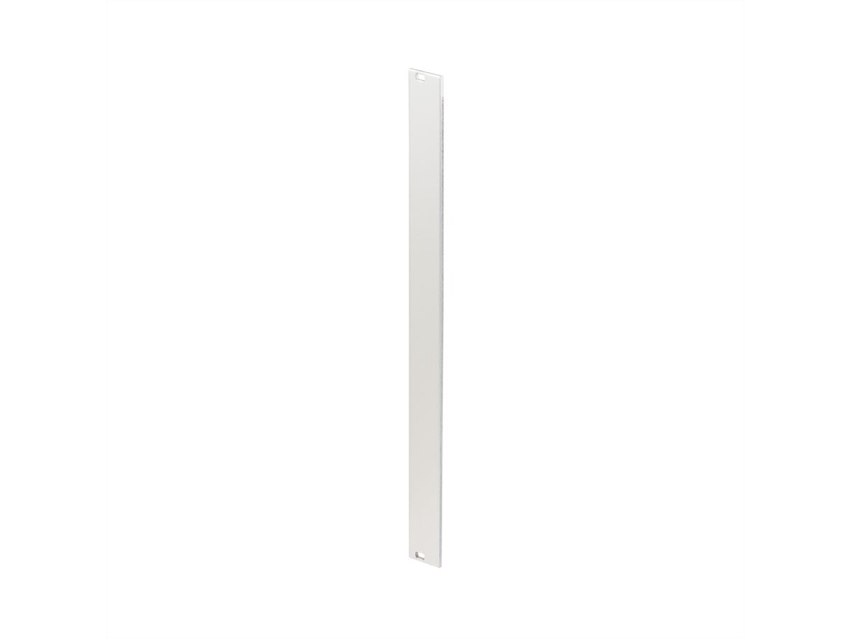 SCHROFF Front Panel, Unshielded, 3 U, 3 HP, 2.5 mm, Al, Anodized, Untreated Edges