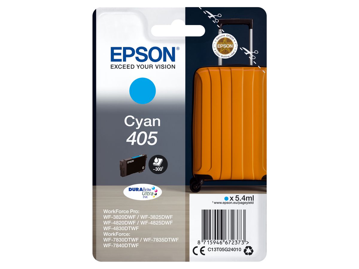Epson 405 ink cartridge 1 pc(s) Original Standard Yield Cyan