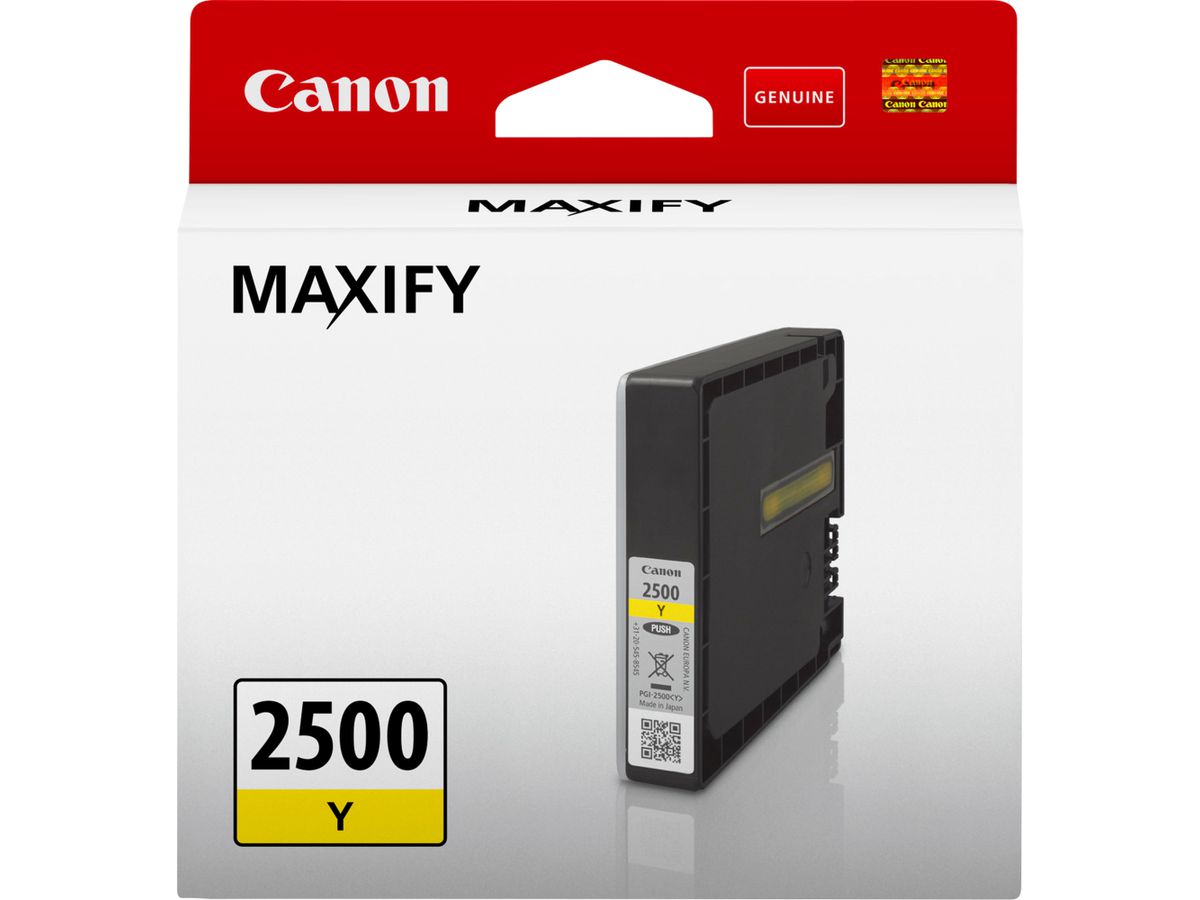 Canon PGI-2500Y Yellow Ink Cartridge
