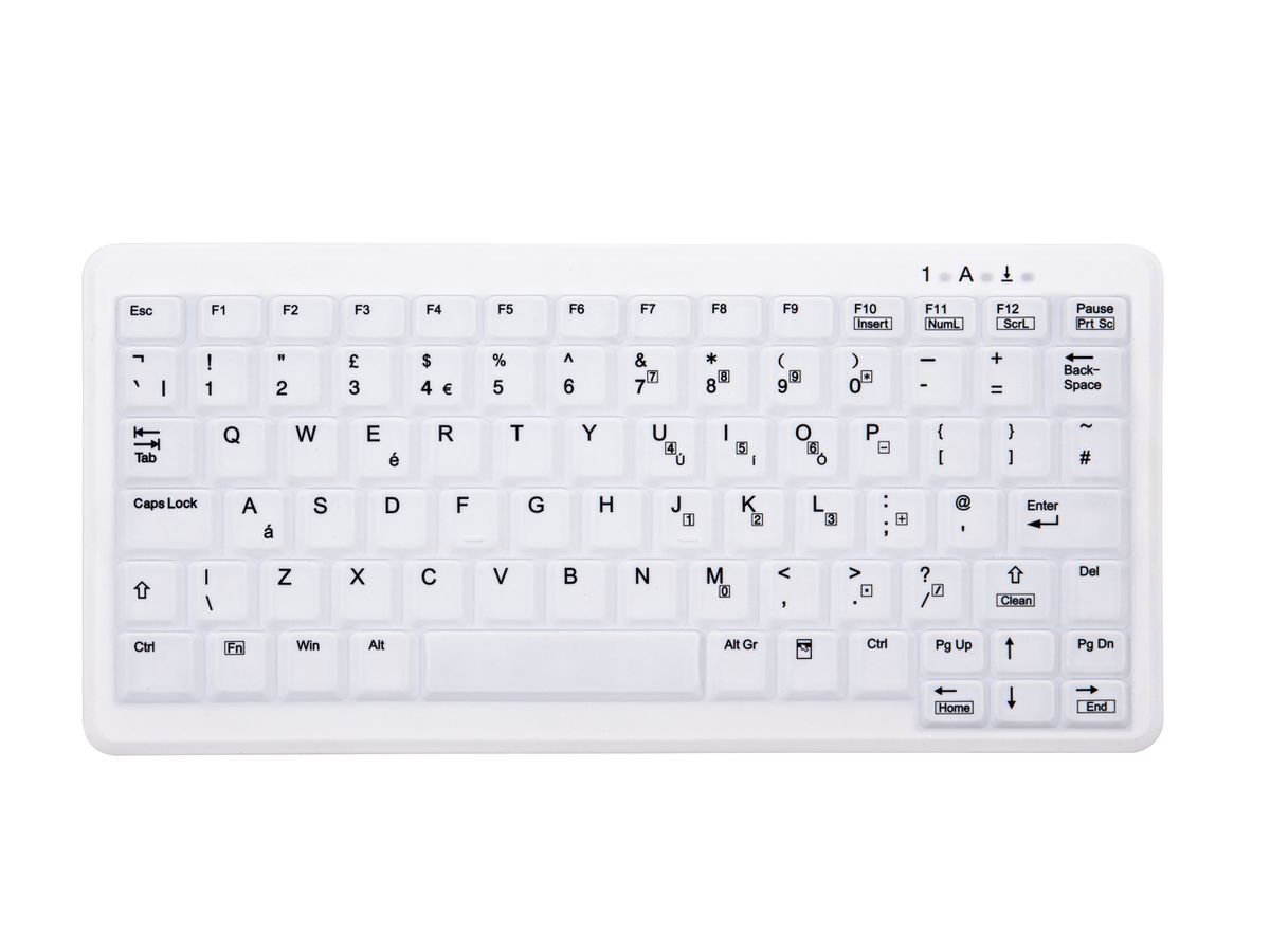 CHERRY AK-C4110 keyboard Medical RF Wireless QWERTY UK English White