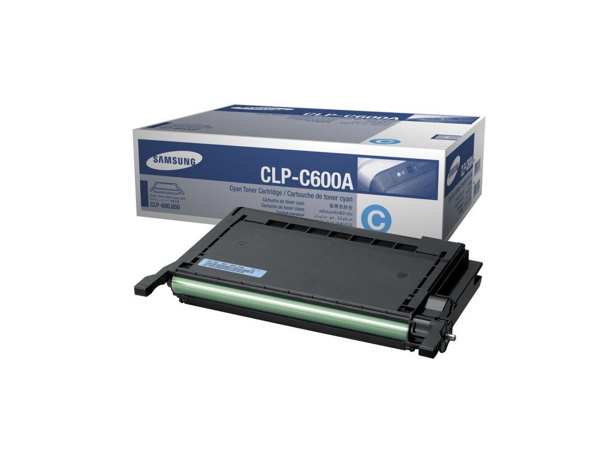 Samsung CLP-C600A toner cartridge Original Cyan 1 pc(s)