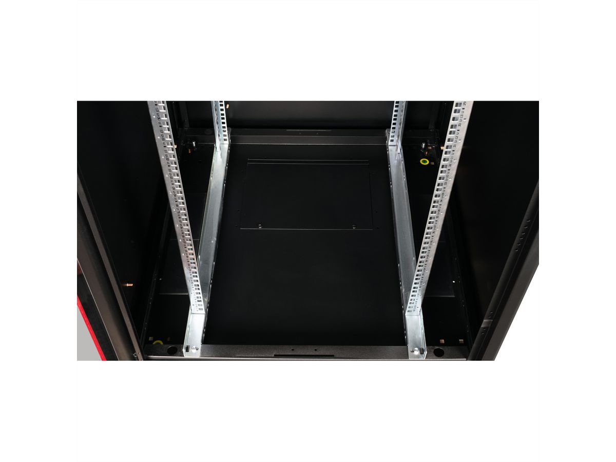 ROLINE 19-inch Network Cabinet Basic 42U, 800x800 WxD glass door black