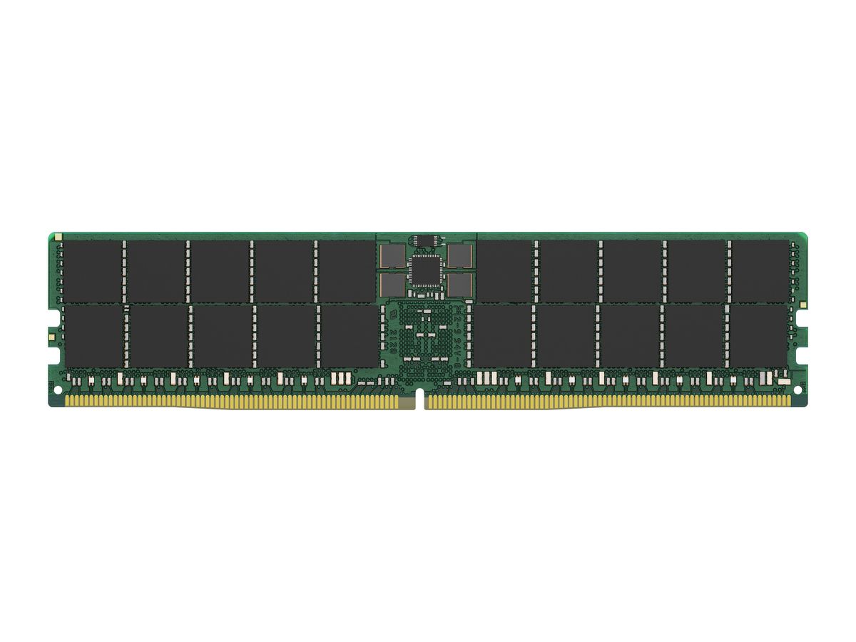 Kingston Technology 64GB, DDR5, 5600MT/s, ECC, Registered, DIMM, CL46, x80, 2RX4, 1.1V, 288-pin