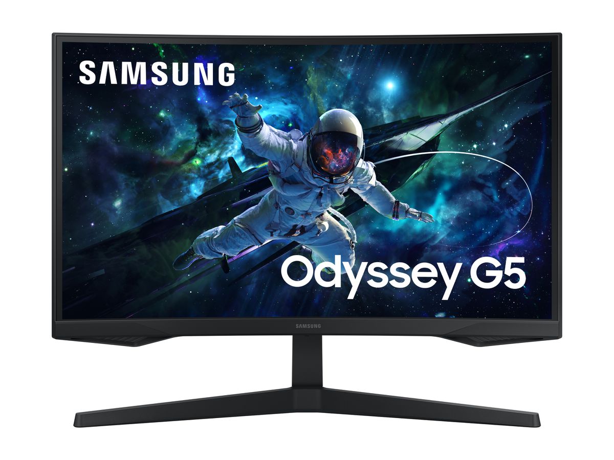 Samsung Odyssey G5 G55C computer monitor 68.6 cm (27") 2560 x 1440 pixels Wide Quad HD LED Black