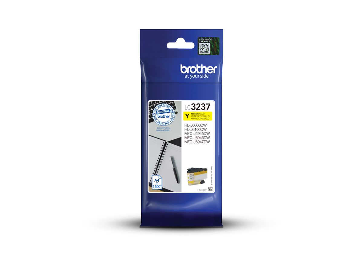 Brother LC3237Y ink cartridge 1 pc(s) Original Yellow