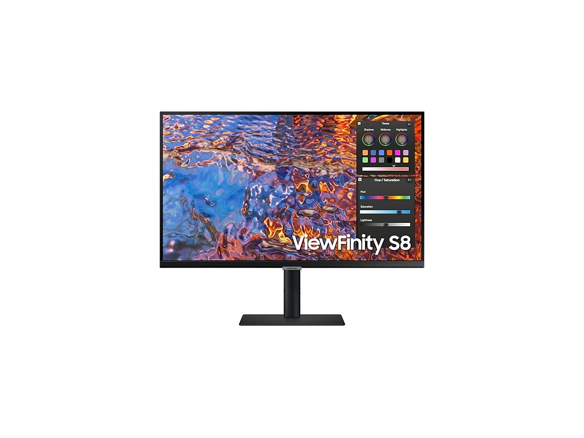 Samsung ViewFinity S80PB computer monitor 68.6 cm (27") 3840 x 2160 pixels 4K Ultra HD LED Black