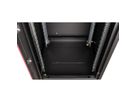 ROLINE 19-inch network cabinet Basic 22 U, 600x600 WxD Glass door black