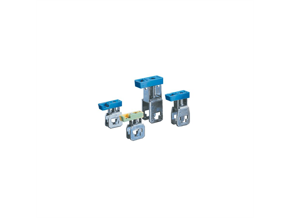 SCHROFF Terminal Clamps for Distribution Box, 16 mm², blue (N)