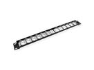 TRENDnet TC-KP24SA 24-Poorts Patch Panel , voor keystones, haaks 1HE