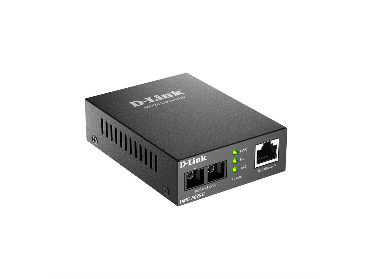 D-Link Ethernet-converter DMC-F02SC/E, Snel