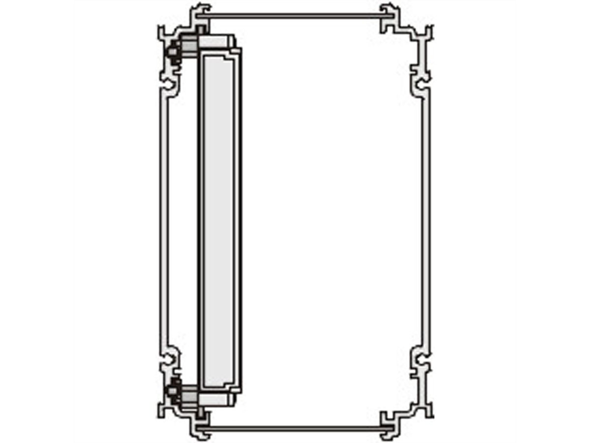SCHROFF frame type insteekeenheid printplaat montage steun vanaf sleuf 2, 5 paar