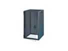 SCHROFF Novastar Cabinet With Glazed Door and Rear Panel, Heavy-Duty, RAL 7021, 1745H 553W 600D