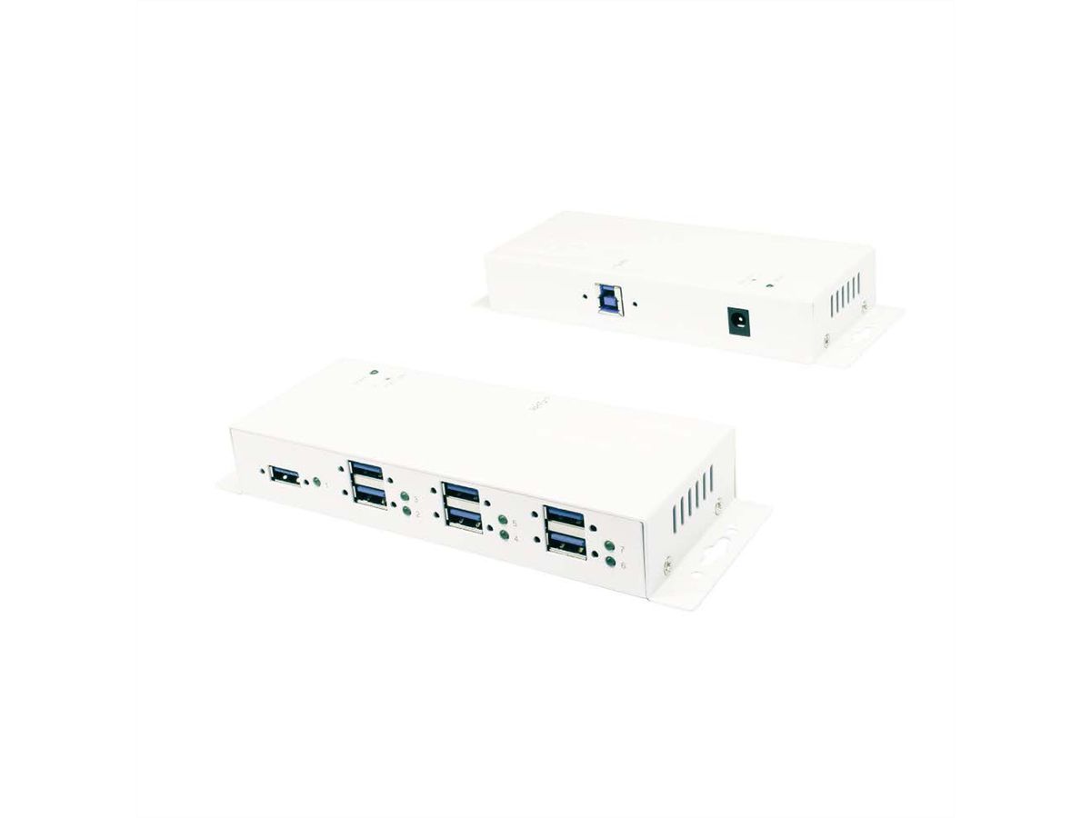 EXSYS EX-1189HMVS-3W 7 Port USB 3.2 Gen1 HUB