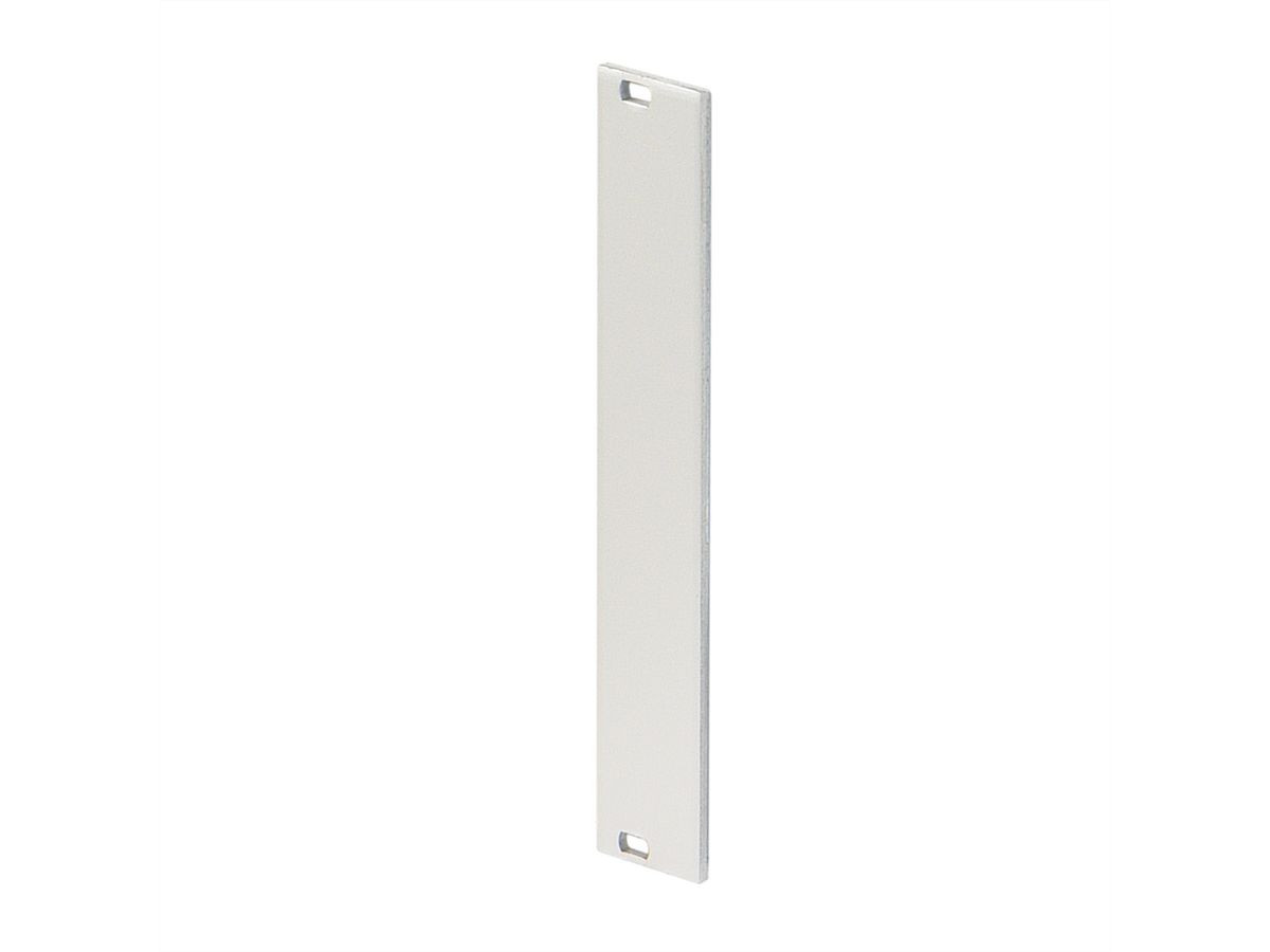 SCHROFF Front Panel, Unshielded, 6 U, 5 HP, 2.5 mm, Al, Anodized, Untreated Edges