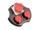 BACHMANN standard insert 2xCEE7/3-1xCEE f., for cable reel 399.180Thermal protection