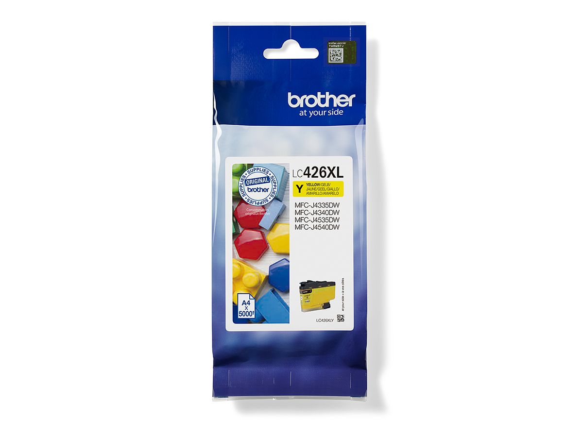 Brother LC426XLY ink cartridge 1 pc(s) Original Yellow