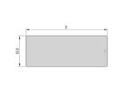 SCHROFF Frame Type Plug-In Unit Side Plate for Corner Profile, 3 U, 167 mm PCB