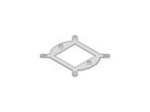 SCHROFF Interscale Mounting Bracket for 70 mm Flexible Heat Conductor (FHC), AMD CPU
