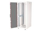 ROLINE 19-inch network cabinet Basic 32 U, 600x800 WxD glass door grey