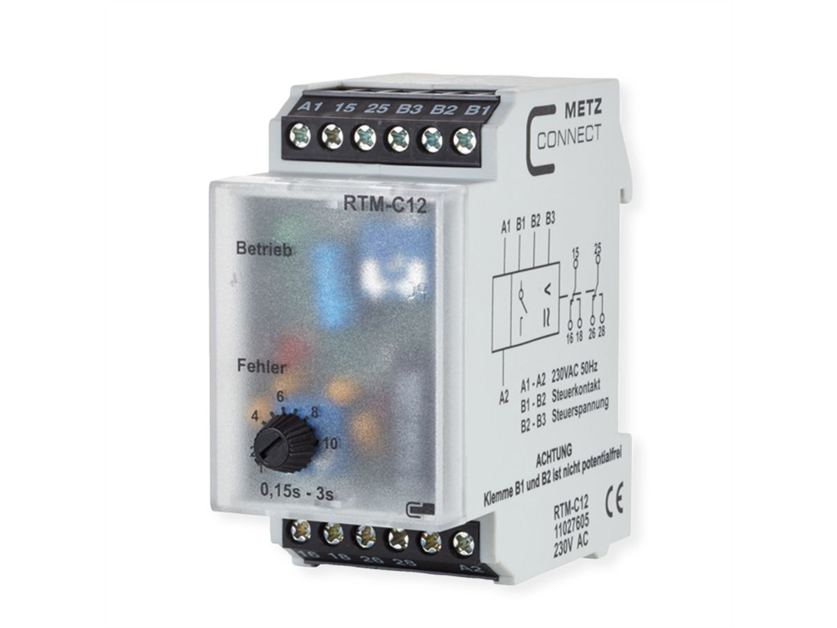METZ CONNECT RTM-C12, 230 V AC tijdrelais