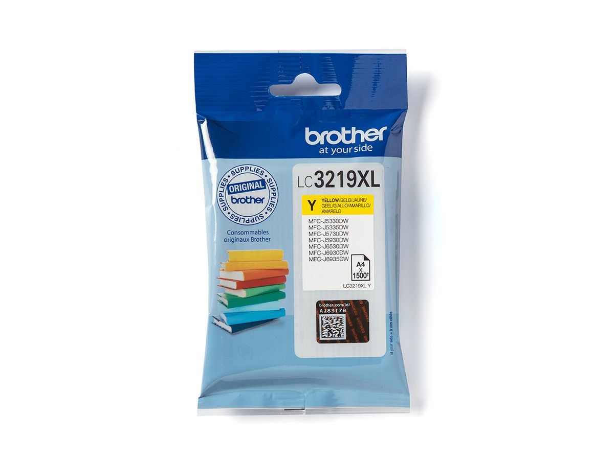 Brother LC3219XLY ink cartridge 1 pc(s) Original Yellow