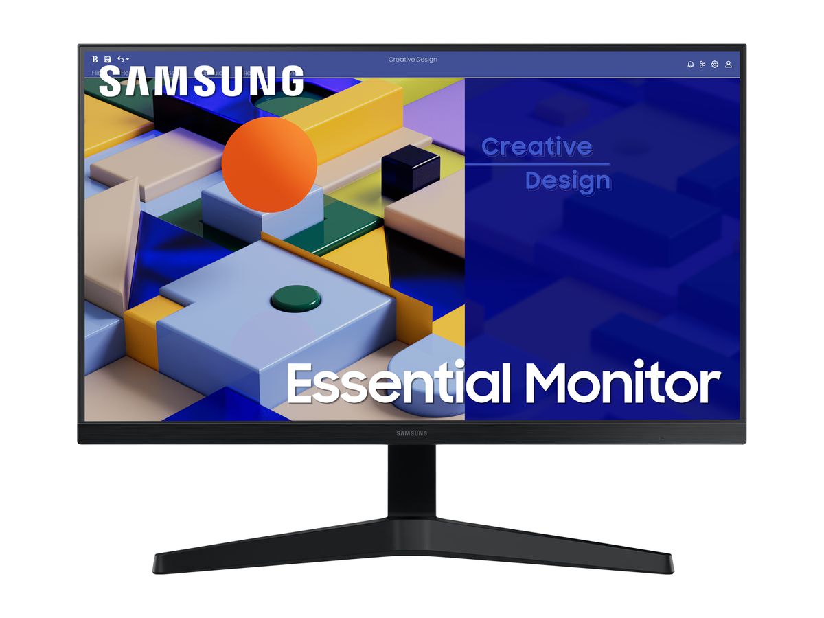 Samsung Essential Monitor S3 S31C LED display 68.6 cm (27") 1920 x 1080 pixels Full HD Black