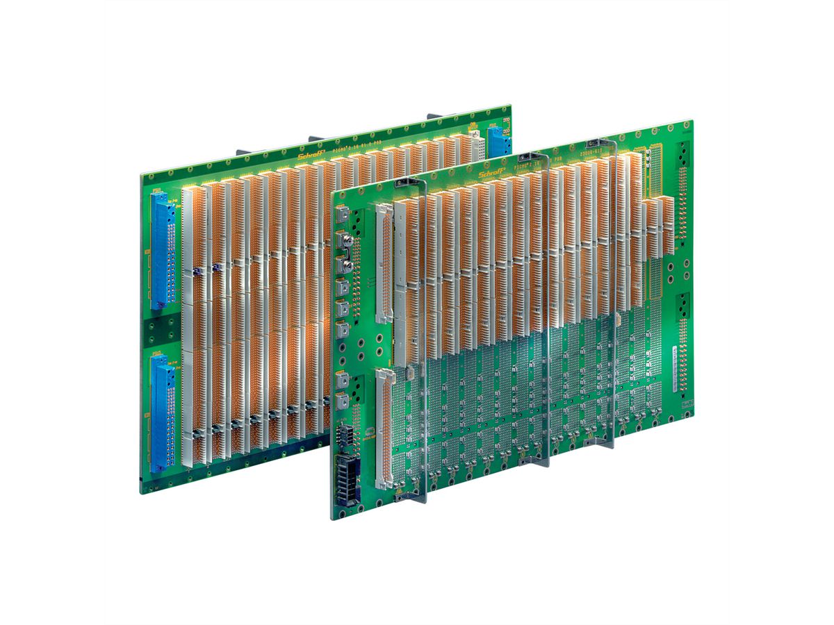 SCHROFF CPCI Backplane, 4 Slots, With 2x P47