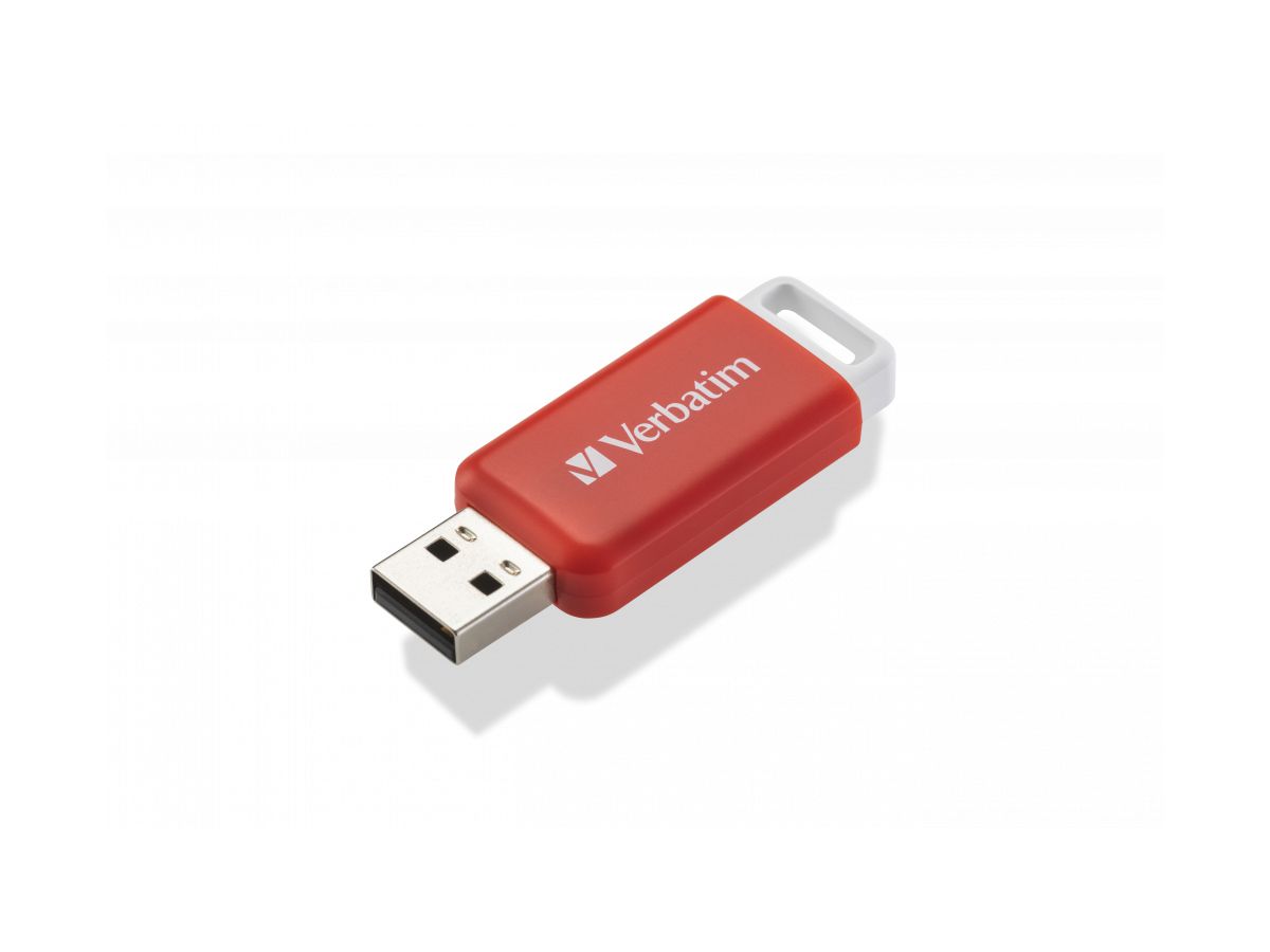 Verbatim DataBar USB flash drive 16 GB USB Type-A 2.0 Red