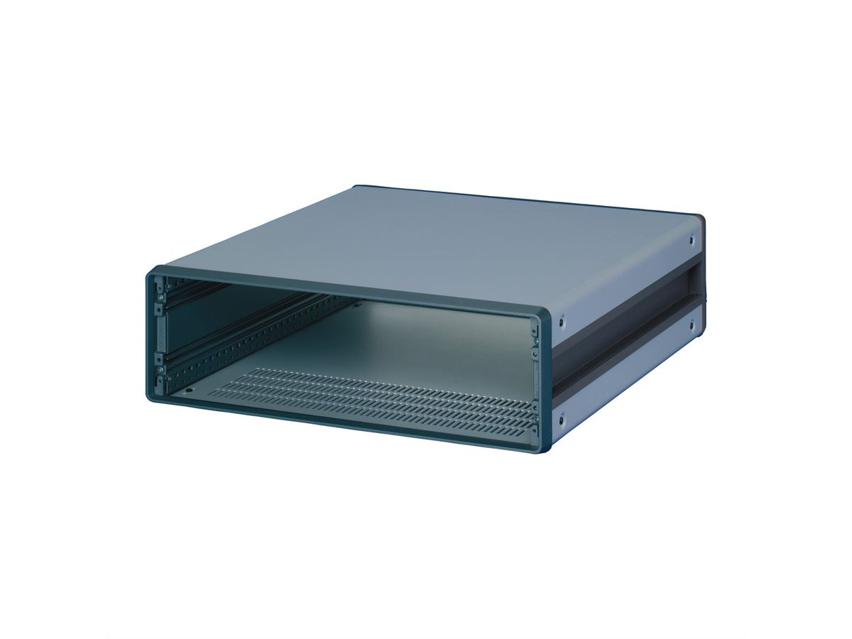 SCHROFF CompacPRO Desktop Case, Unshielded, 2 U, 84 HP, 271 mm