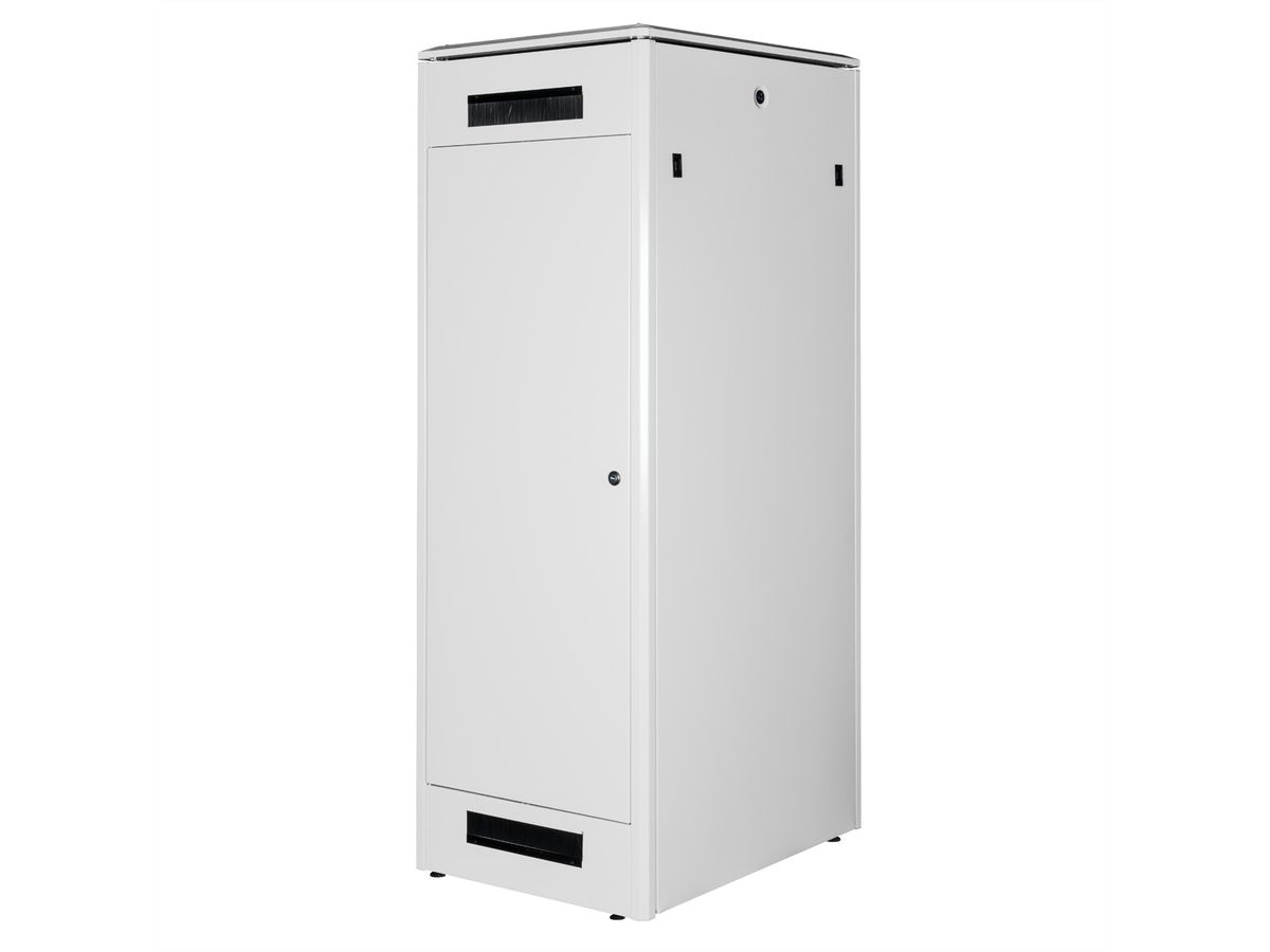 ROLINE 19-inch Network Cabinet Pro 36 U, 600x800 WxD glass door grey