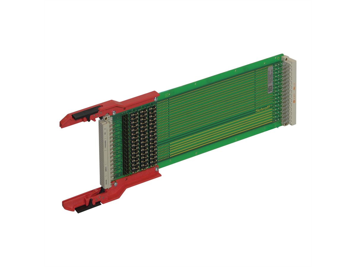 SCHROFF Test Adaptor for DIN Connector Type E, 3 U, 220 mm
