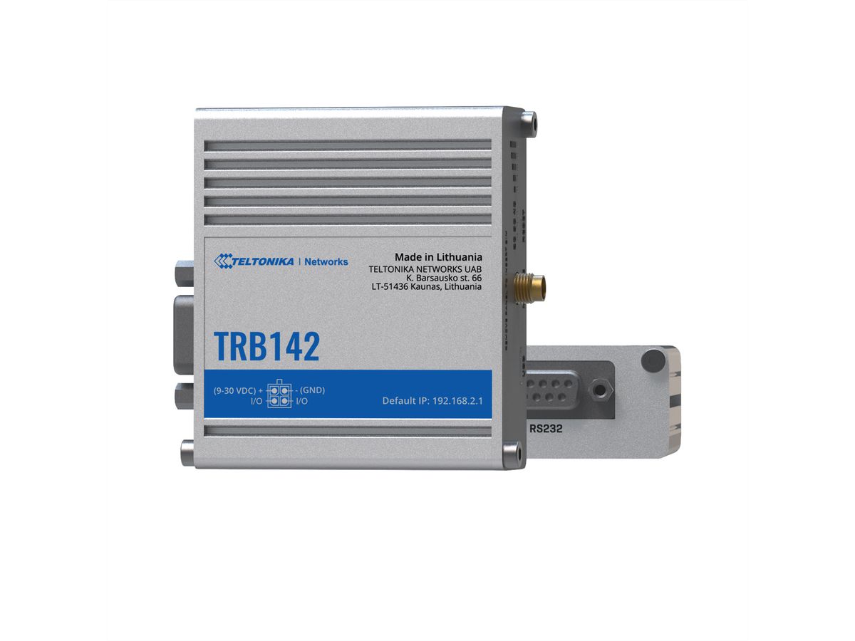 TELTONIKA TRB142 LTE/4G RS232 Industriële gateway