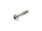 SCHROFF Collar Screw, Torx M2.5 x 12.3 mm, Steel Nickel Plated, 100 pieces