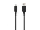 T'NB XW3M USB/USB C Kabel, schwarz/grau, 1,5 Meter