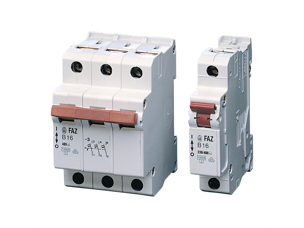 SCHROFF Power Distribution Modules According to DIN 43880, Circuit Breaker 1 x 16 A