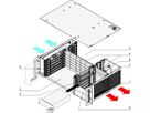 SCHROFF CPCI System for Pluggable PSU, Horizontal, 3 U, 6 Slot