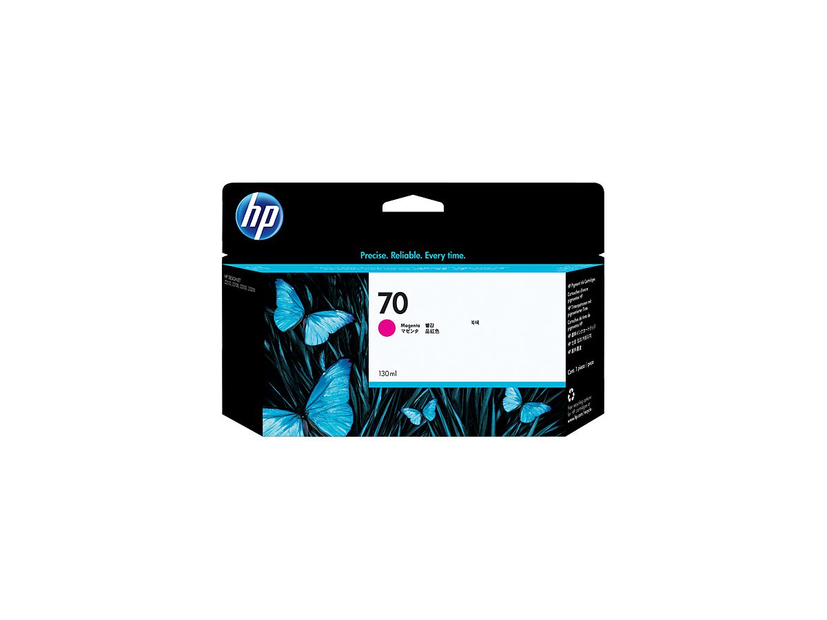 HP 70 magenta DesignJet inktcartridge, 130 ml