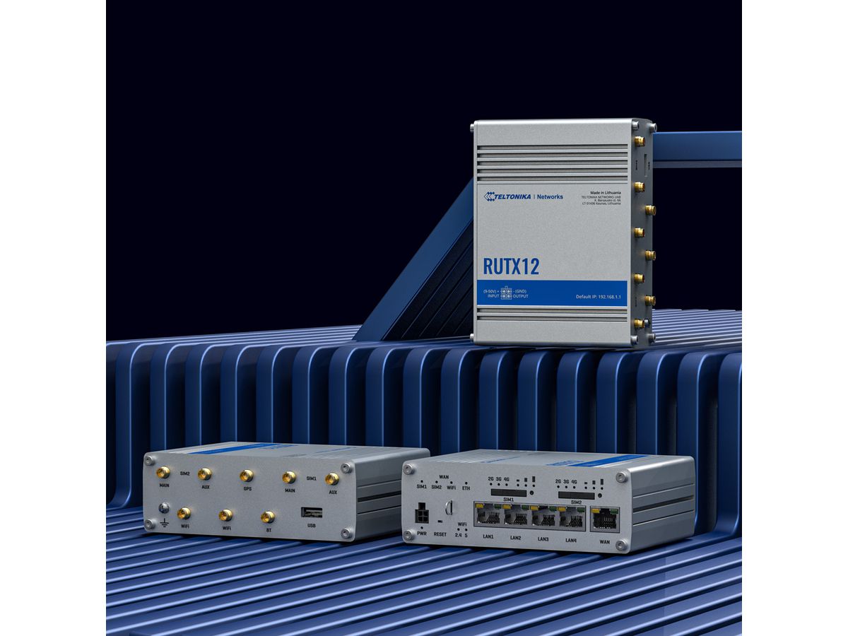 TELTONIKA RUTX12 Dual LTE CAT 6 Industriële router