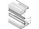 SCHROFF EMC Shielding Kit, Between Horizontal Rails, Stainless Steel, 20 HP