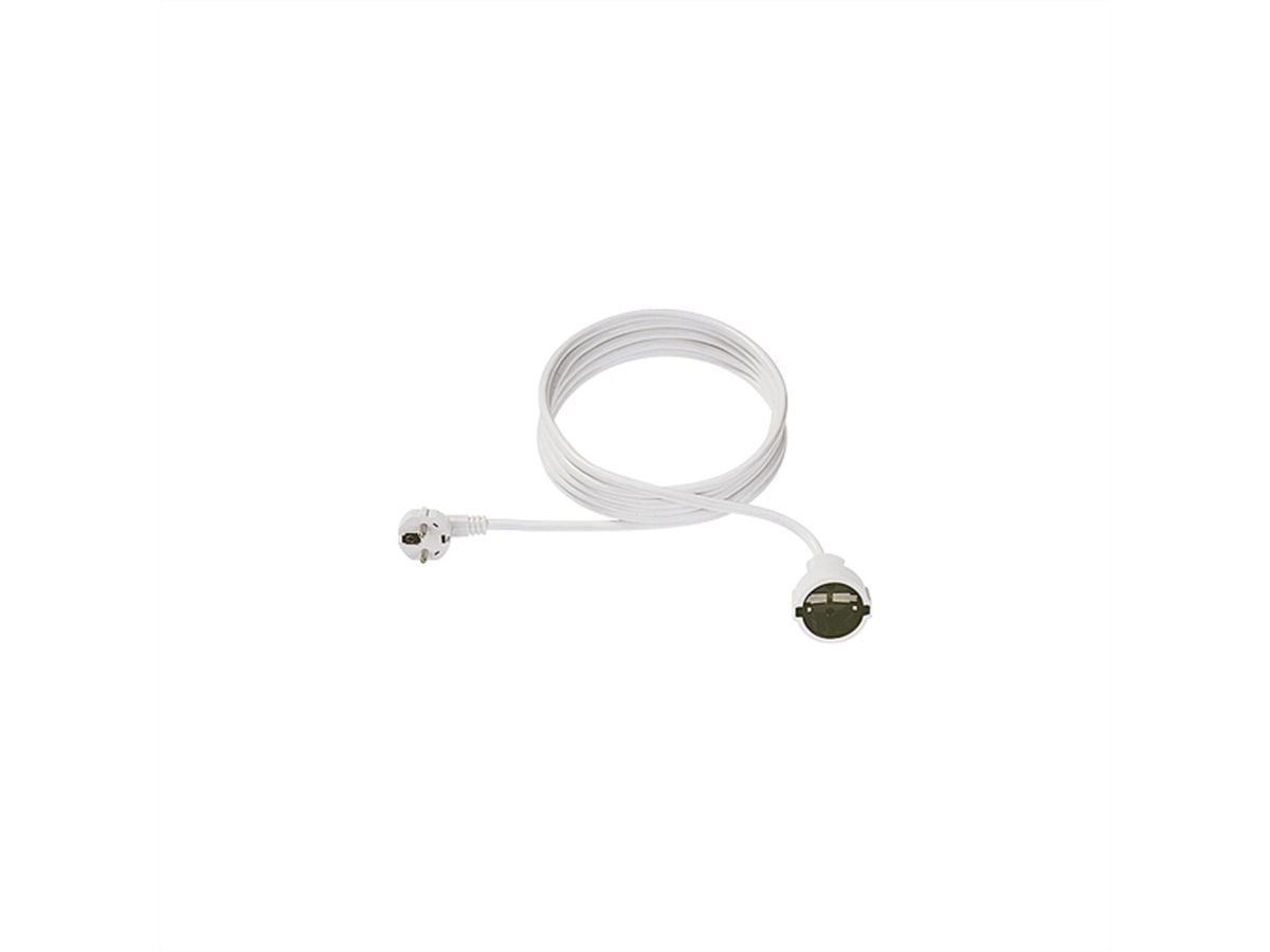 BACHMANN Extension cable, Earthing contact 230V 2m white