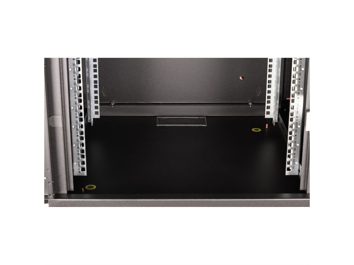 ROLINE 19-inch wall-mounted housing Pro 7 U, 600x600 WxD black