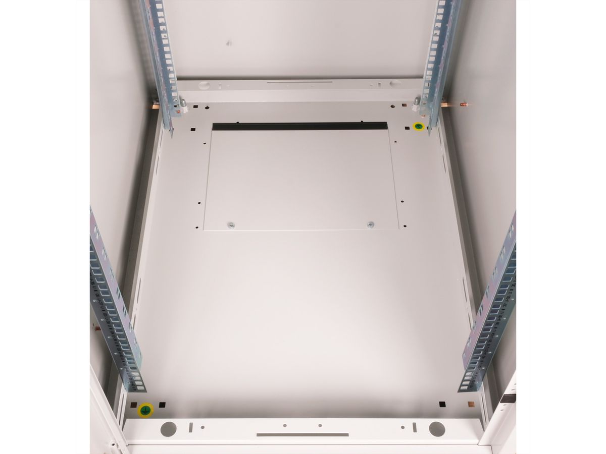 ROLINE 19-inch Network Cabinet Basic 42 U, 600x800 WxD glass door grey