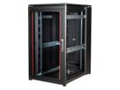 ROLINE 19-inch network cabinet Pro 26 U, 800x1000 WxD Glass door black