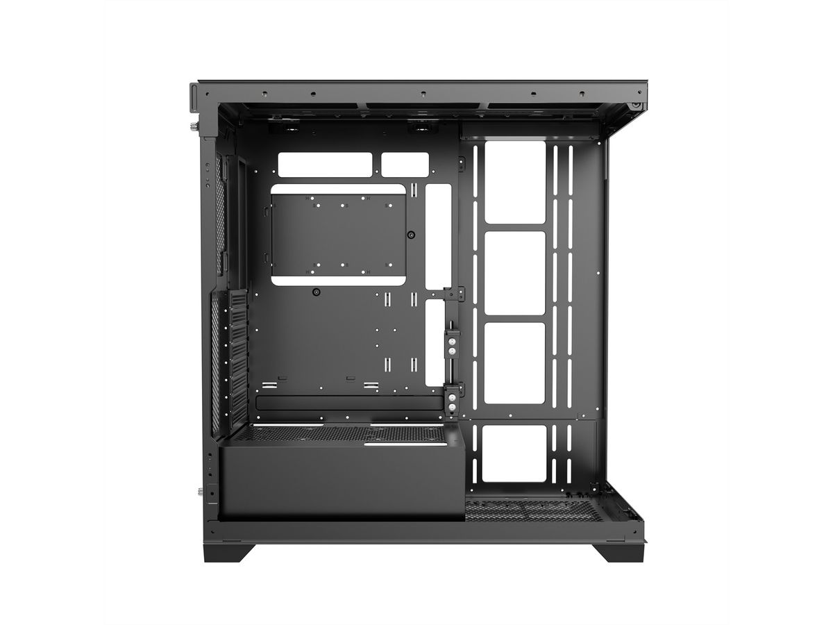 XILENCE Xilent Gleam X818.ARGB Gaming ATX PC Case black, RGB ATX Midi Tower