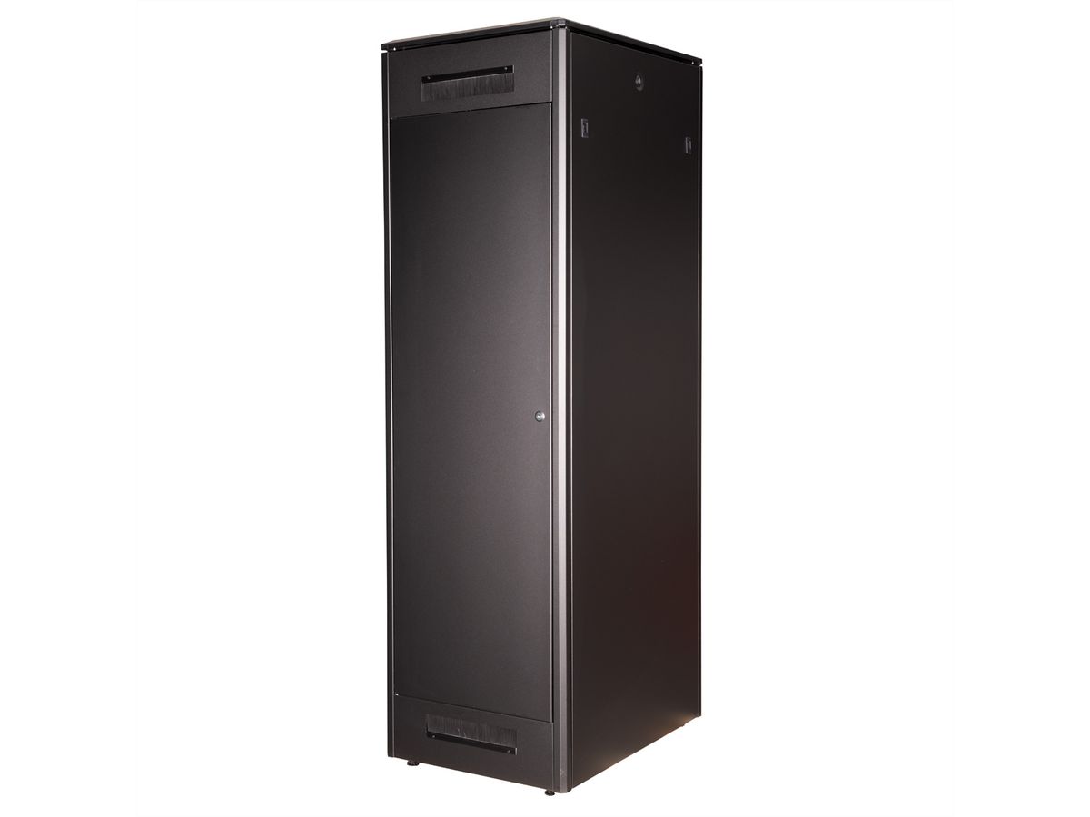 ROLINE 19-inch Network Cabinet Pro 42 U, 600x800 WxD Glass door black
