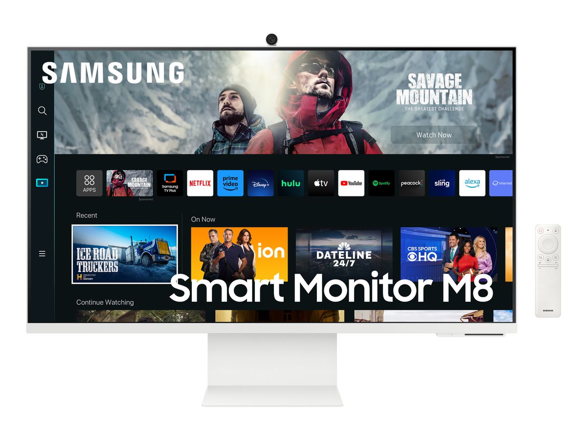 Samsung Smart Monitor M8 M80C computer monitor 81.3 cm (32") 3840 x 2160 pixels 4K Ultra HD LED White